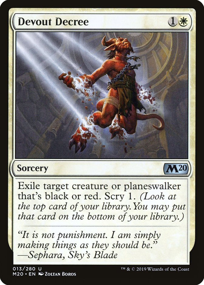 Devout Decree (M20) (13)