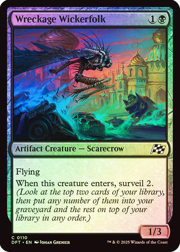 Wreckage Wickerfolk (DFT) (110) / Foil