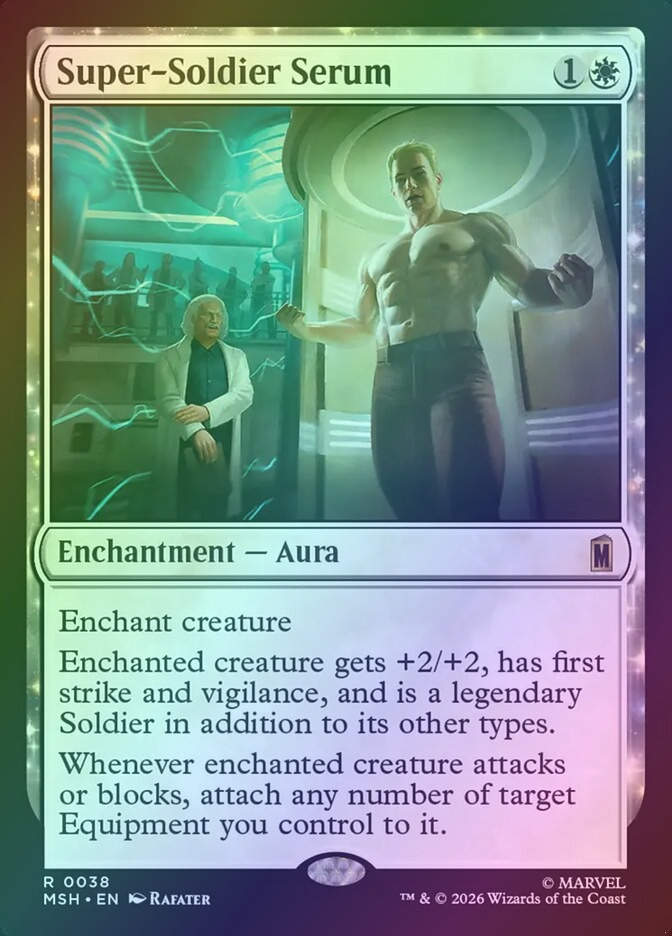 Super-Soldier Serum (MSH) (38) / Foil