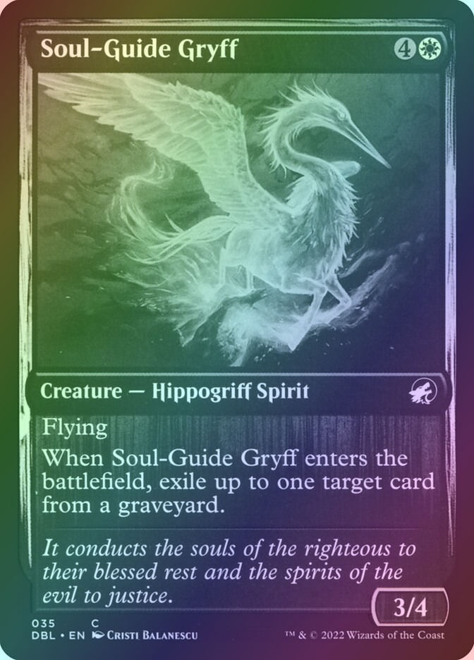 Soul-Guide Gryff (DBL) (35) / Foil