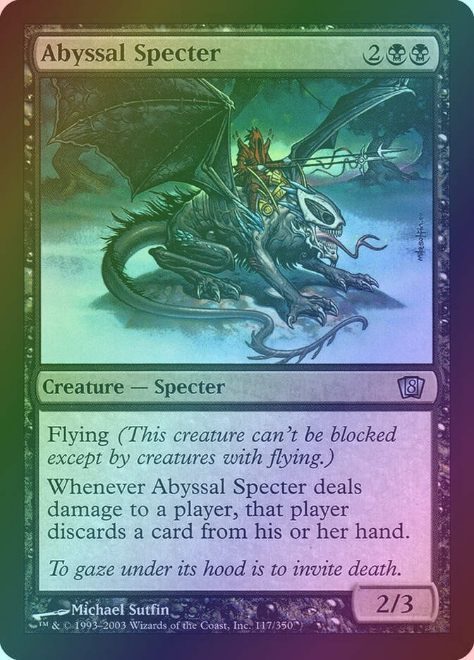 Abyssal Specter (8ED) (117★) / Foil
