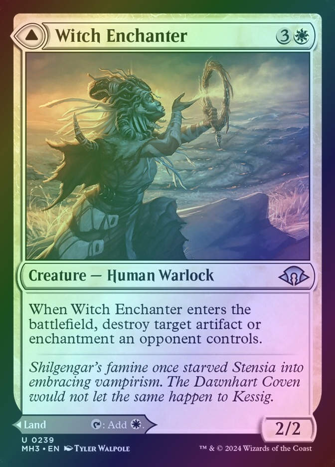 Witch Enchanter // Witch-Blessed Meadow (MH3) (239) / Foil