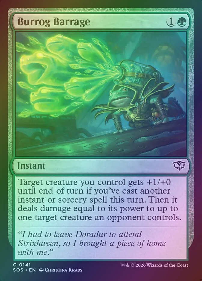 Burrog Barrage (SOS) (141) / Foil
