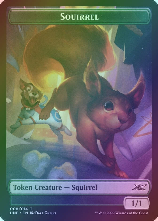 Squirrel // Treasure (TUNF) (8 // 13) / Foil