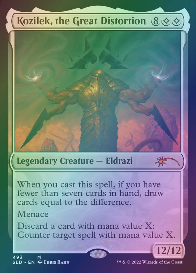 Kozilek, the Great Distortion (SLD) (493) / Foil