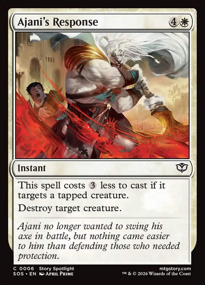 Ajani's Response (SOS) (6)
