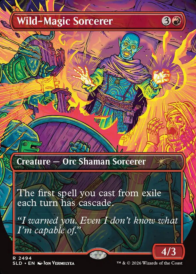 Wild-Magic Sorcerer (SLD) (2494) / Borderless