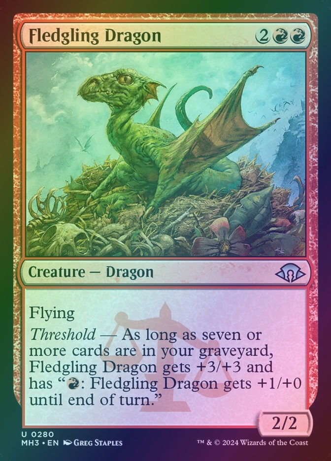 Fledgling Dragon (MH3) (280) / Foil
