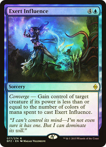 Exert Influence (BFZ) (77) / Foil