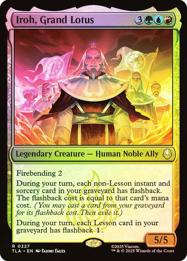 Iroh, Grand Lotus (TLA) (227) / Foil