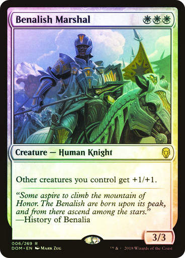 Benalish Marshal (DOM) (6) / Foil