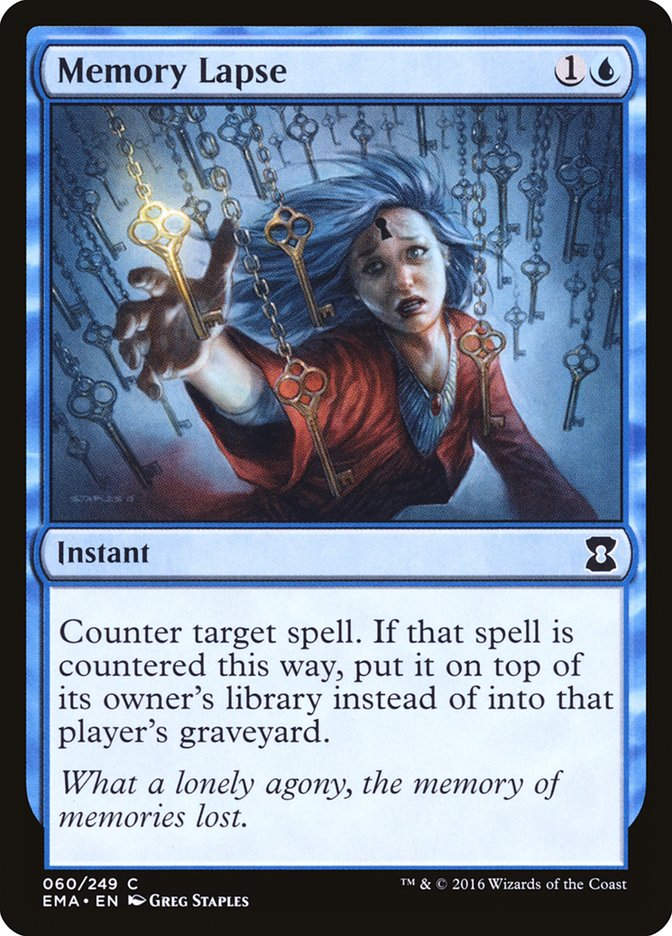 Memory Lapse (ema)