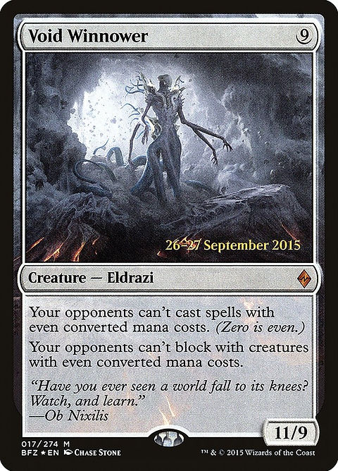 MTG Void Winnower 英語 虚空の選別者 Foil MTG Void Winnower 英語 虚空の選別者 Foil MTG Void Winnower 英語