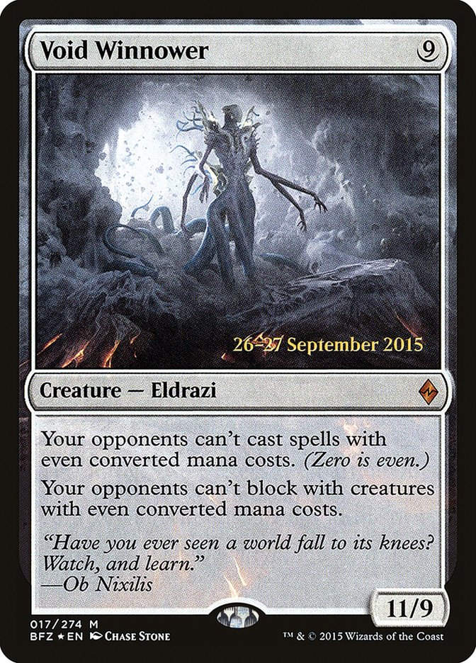 Void Winnower (PBFZ) (17s) / Foil