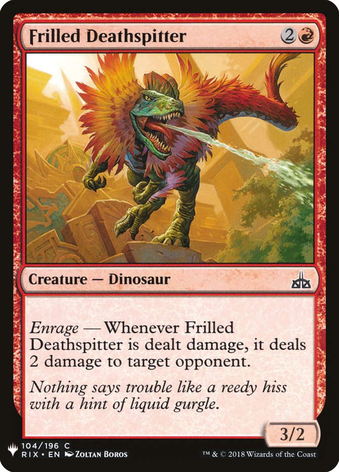 Frilled Deathspitter (MYS)