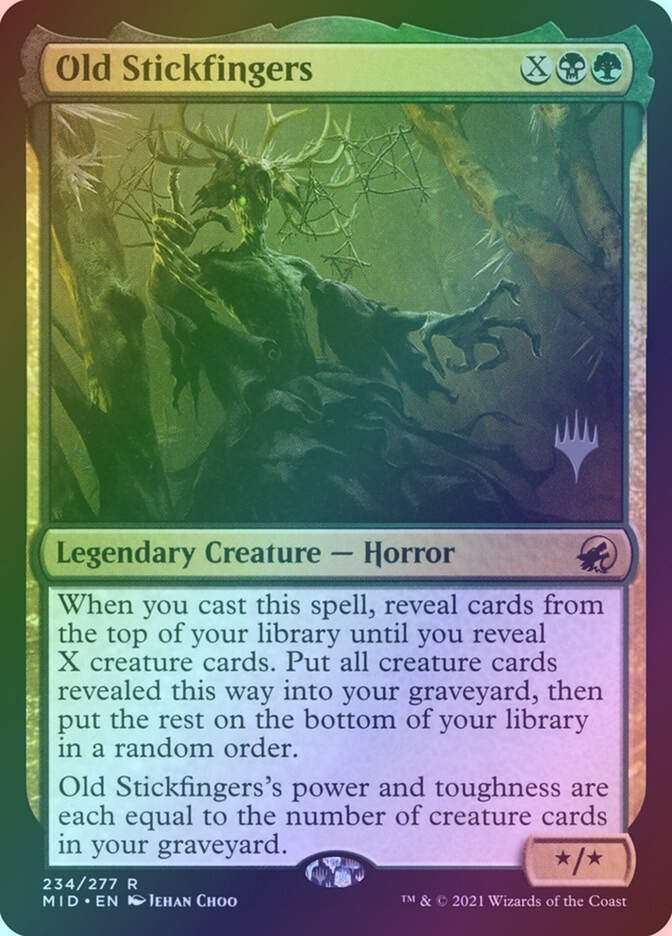 Old Stickfingers (PMID) (234p) / Foil