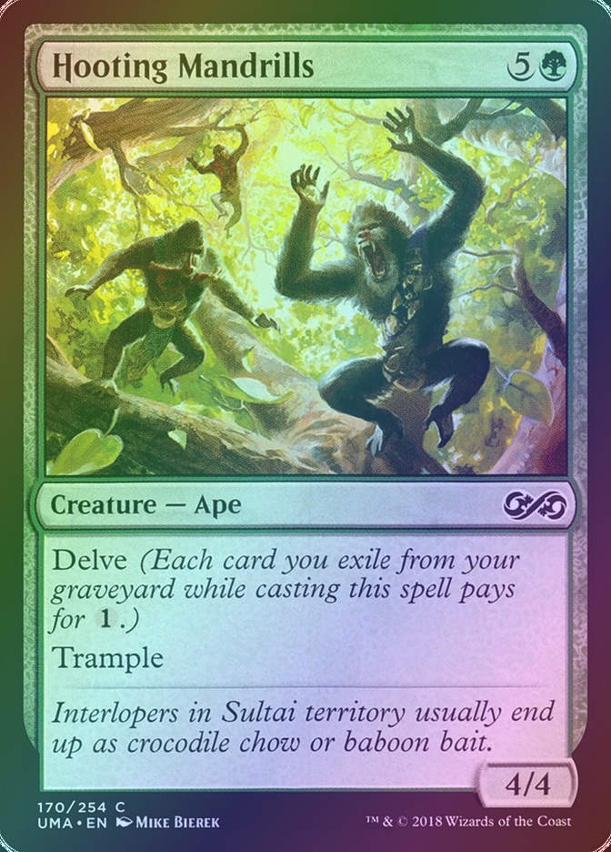 Hooting Mandrills (UMA) (170) / Foil