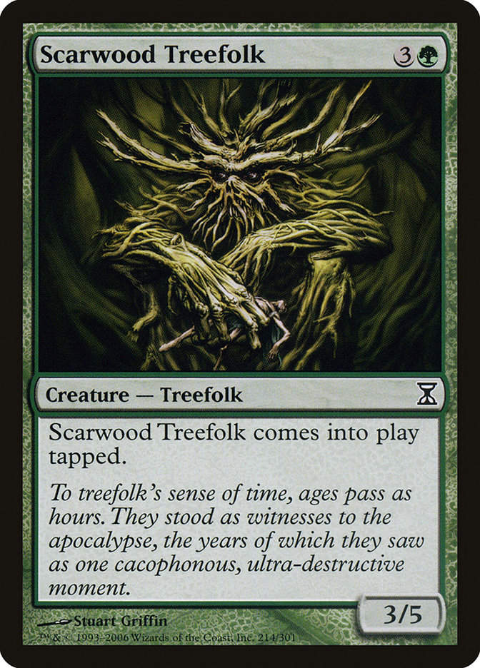 Scarwood Treefolk (TSP) (214)
