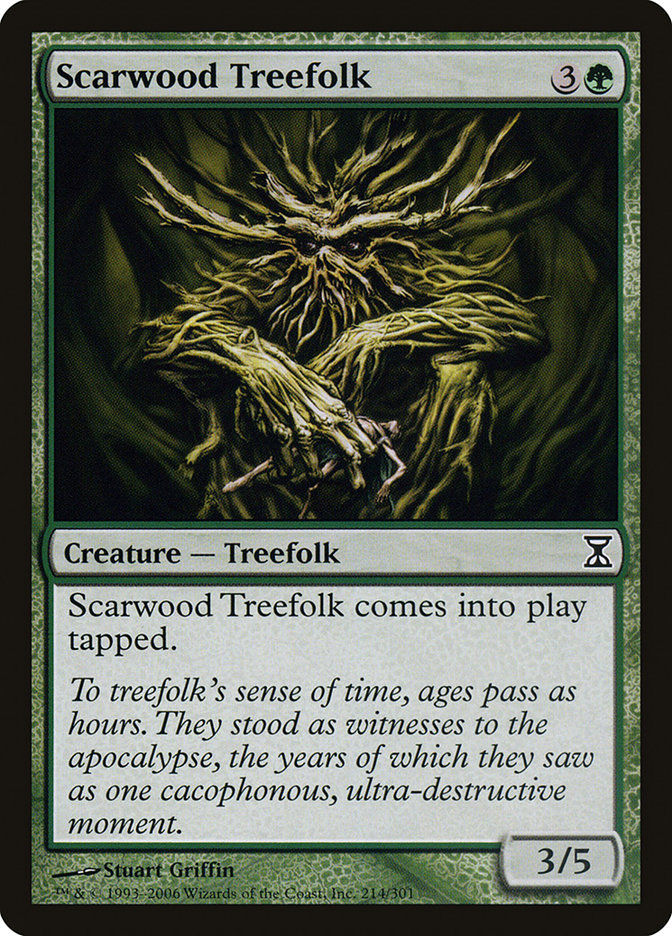 Scarwood Treefolk (TSP) (214)
