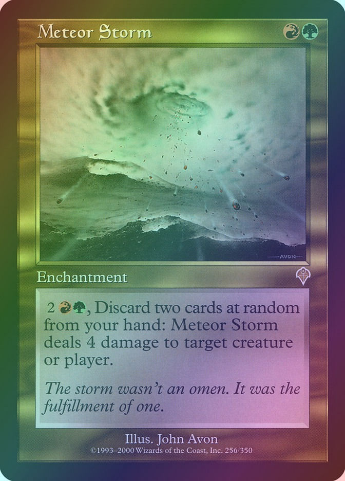 Meteor Storm (INV) (256) / Foil