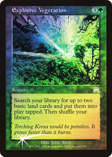 Explosive Vegetation (ONS) / Foil