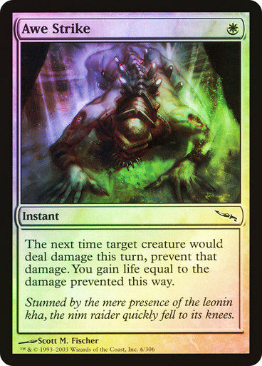 Awe Strike (MRD) (6) / Foil