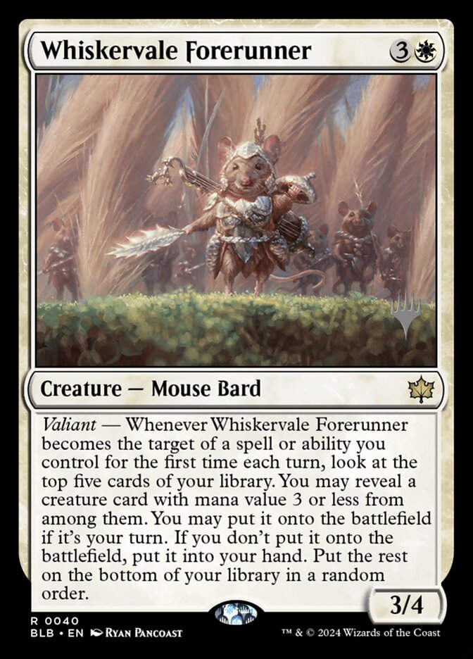 Whiskervale Forerunner (PBLB) (40p)