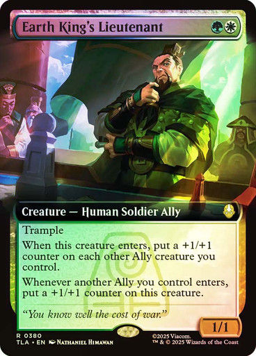 Earth King's Lieutenant (TLA) (380) / Extended Art / Foil