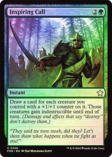 Inspiring Call (FDN) (226) / Foil