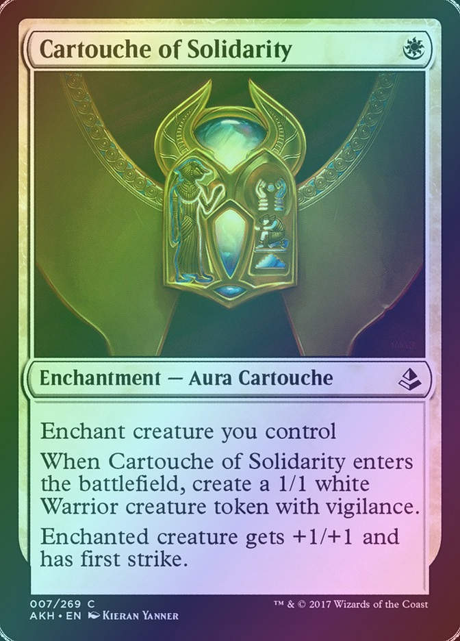 Cartouche of Solidarity (AKH) (7) / Foil