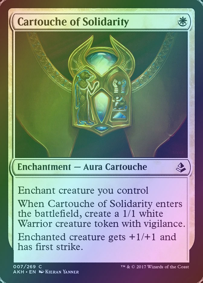 Cartouche of Solidarity (AKH) (7) / Foil
