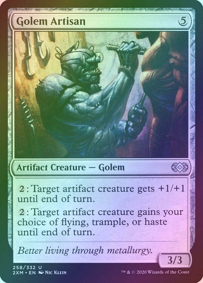 Golem Artisan (2XM) (258) / Foil