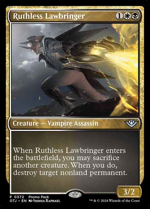 Ruthless Lawbringer (otj) (372) / Promo Pack