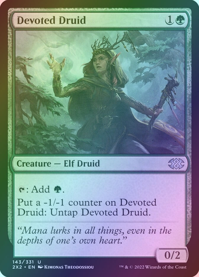 Devoted Druid (2X2) (143) / Foil