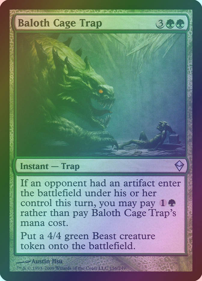 Baloth Cage Trap (ZEN) (156) / Foil