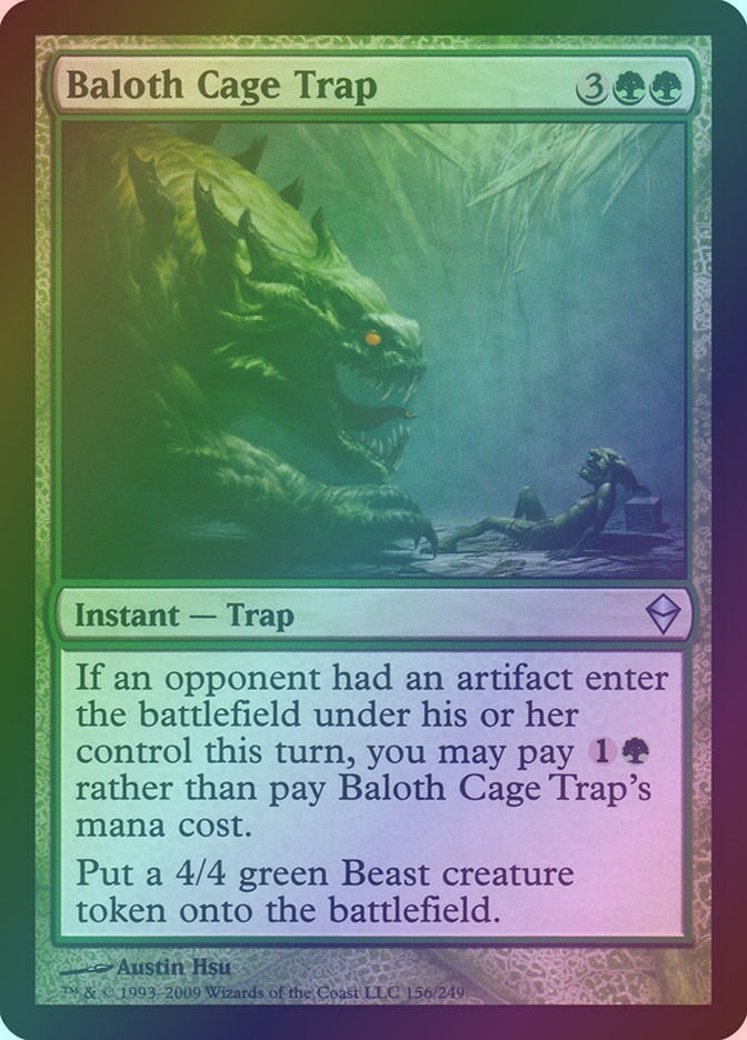 Baloth Cage Trap (ZEN) (156) / Foil