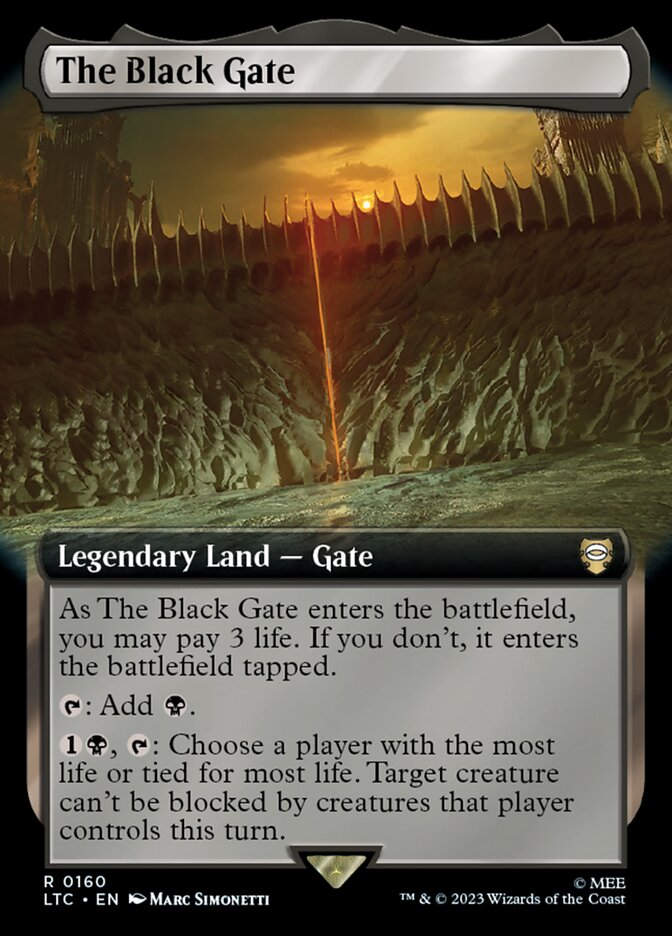 The Black Gate (LTC) (160) / Extended Art