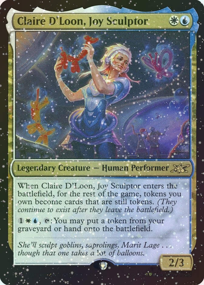 Claire D'Loon, Joy Sculptor (UNF) (451) / Galaxy Foil