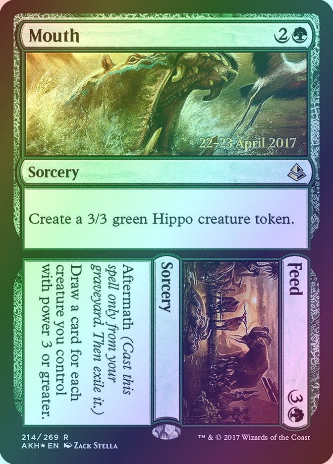 Mouth // Feed (PAKH) (214s) / Foil