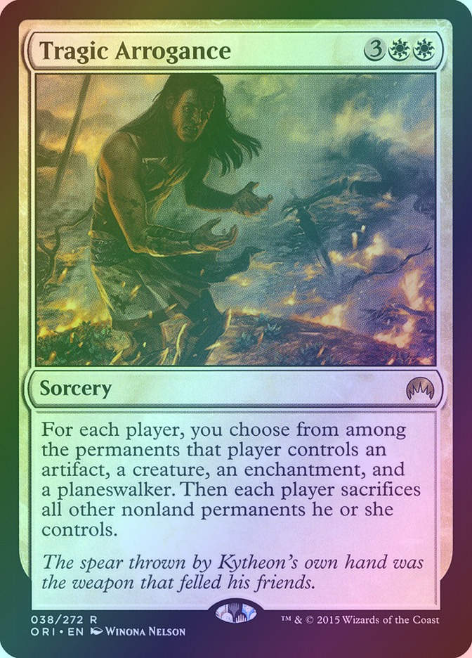 Tragic Arrogance (ORI) (38) / Foil