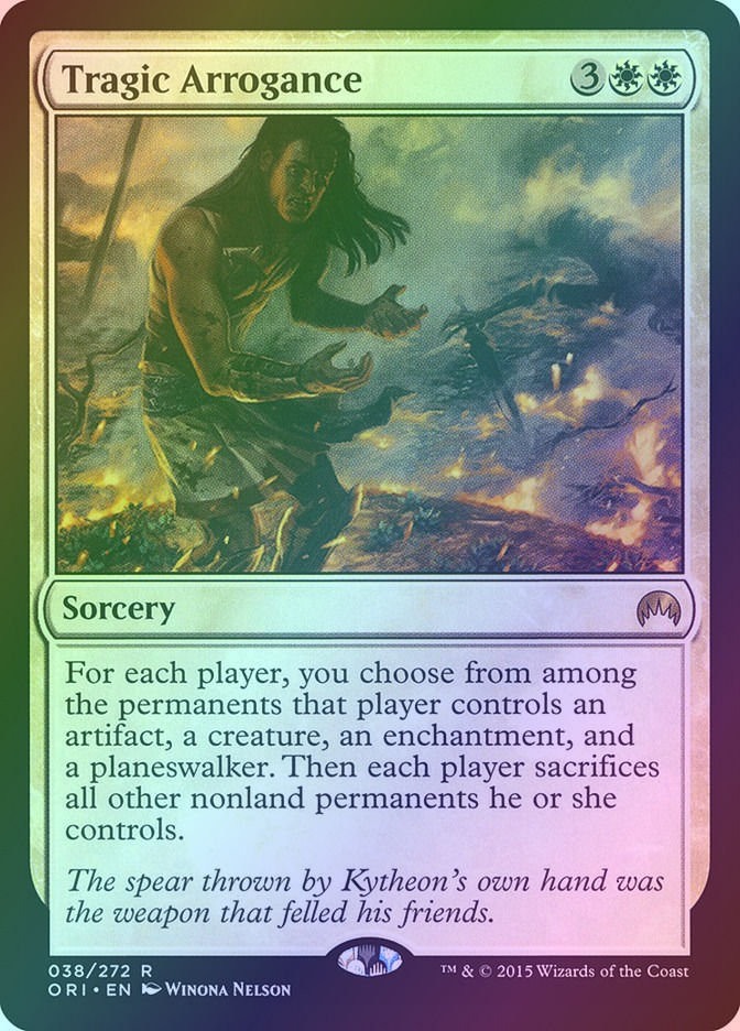 Tragic Arrogance (ORI) (38) / Foil