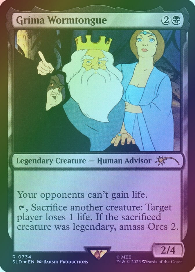 Gríma Wormtongue (SLD) (734) / Foil