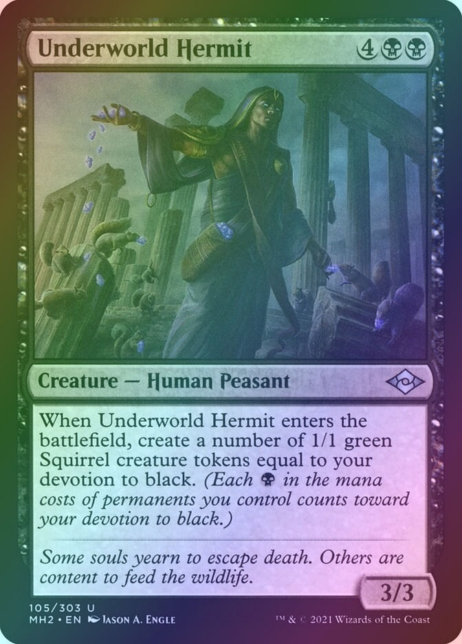 Underworld Hermit (MH2) (105) / Foil