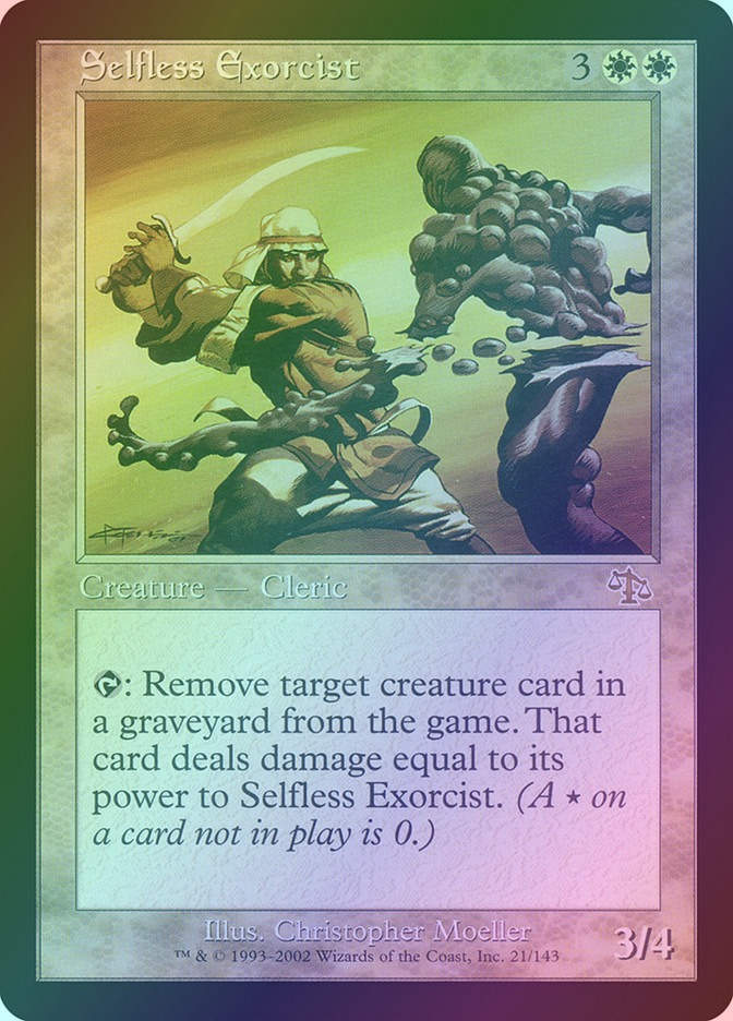 Selfless Exorcist (JUD) (21) / Foil