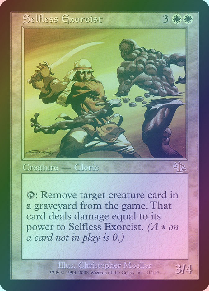 Selfless Exorcist (JUD) (21) / Foil