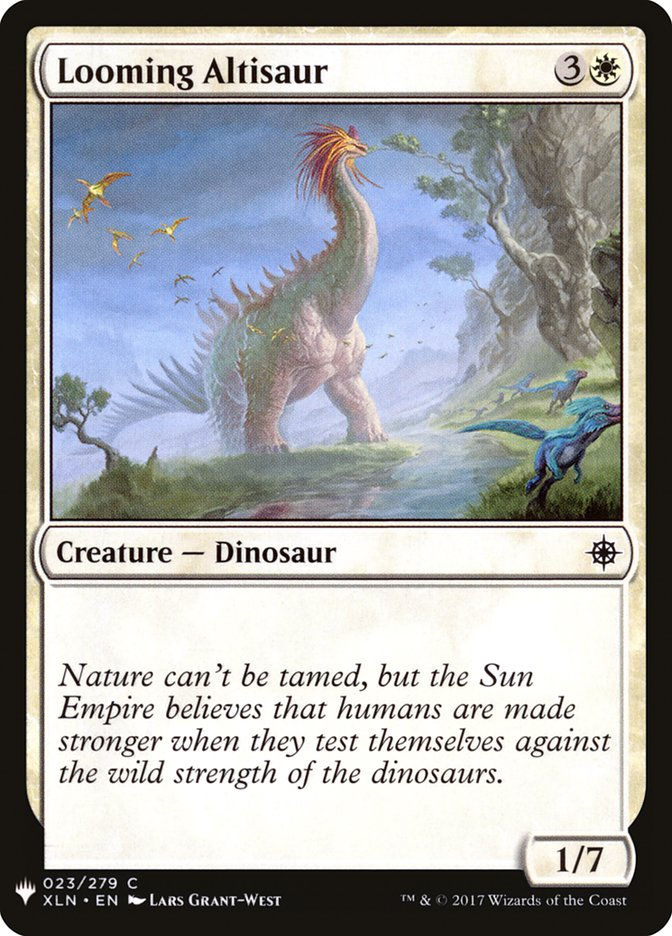 Looming Altisaur (MYS)