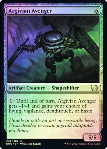 Argivian Avenger (BRO) / Foil