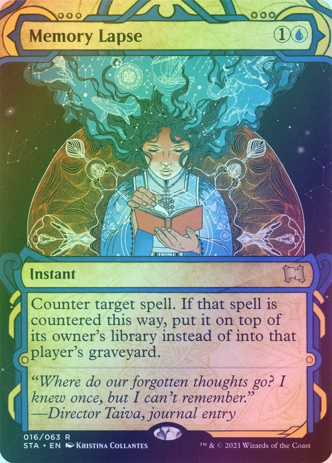 Memory Lapse (STA) (16) / Borderless / Showcase / Foil