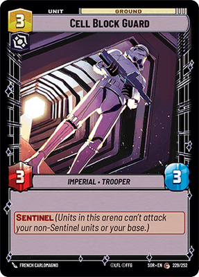 Cell Block Guard (SOR_#229/252)