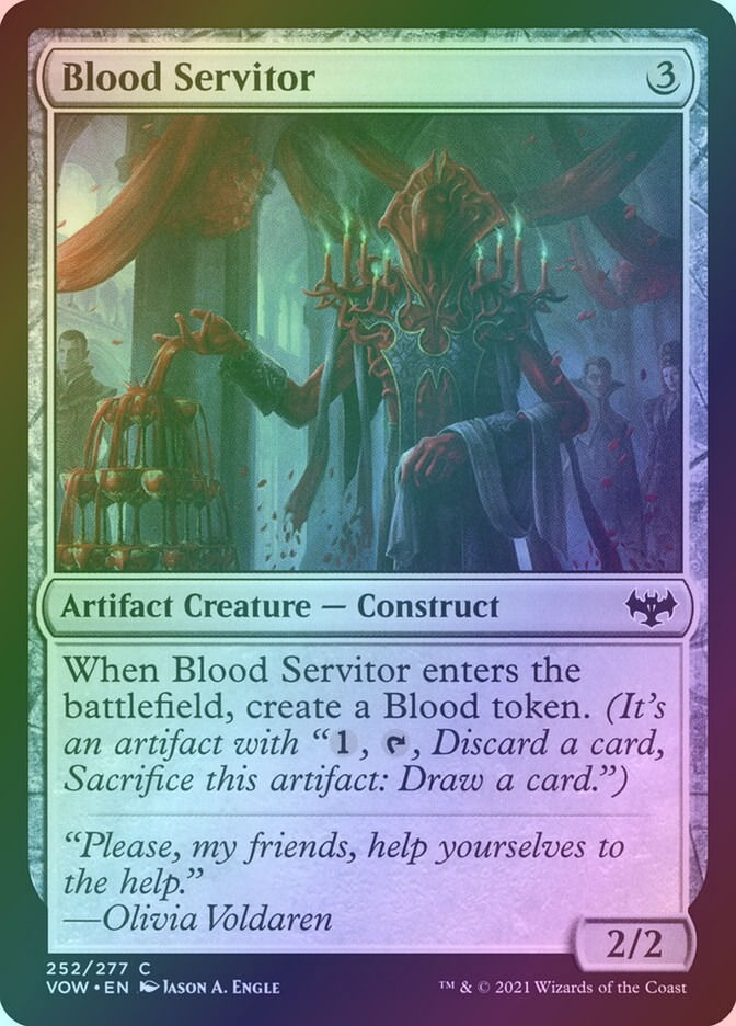 Blood Servitor (VOW) (252) / Foil